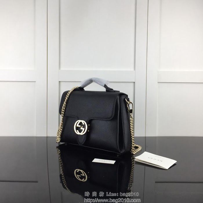 GUCCI古馳 新款 專櫃品質 原單 510302 克色 鏈條 手提 單肩 斜挎包HY1351